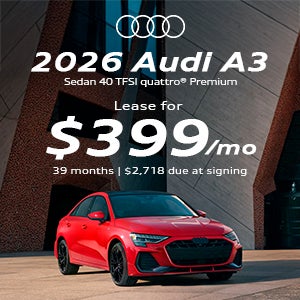 2026 Audi A3 Sedan 40 TFSI quattro® Premium